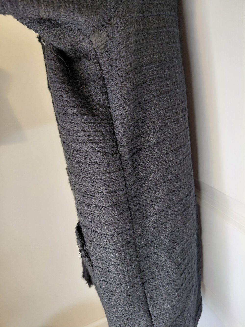Chic Luxury Style H&M Black Tweed Bouclé Jacket. Size Med/large. See Description - Picture 10 of 16